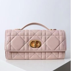Pochette Dior Miss Caro Top Handle Clutch Rosa Imitazioni