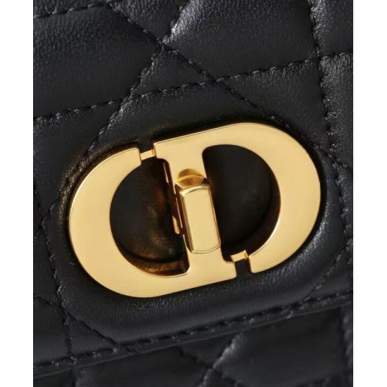 Borsa Dior Miss Caro Replica con Catena Nera Imitazione Borsa Dior Miss Caro Replica con Catena Nera Imitazione