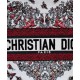 Replica Borsa Dior Book Tote media Dior ricamata con il motivo multicolore M1286 Rosso di Pietro Ruffo Imitazioni Falso