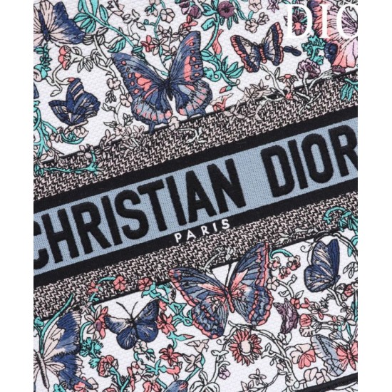 Replica Borsa Dior Book Tote Media Dior M1286 ricamata con Pietro Ruffo Bianco Imitazioni Falso Replica Borsa Dior Book Tote Media Dior M1286 ricamata con Pietro Ruffo Bianco Imitazioni Falso