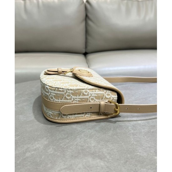 Borsa Dior Bobby Media Replica Dior M9337 Albicocca Imitazione Borsa Dior Bobby Media Replica Dior M9337 Albicocca Imitazione