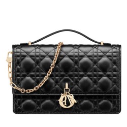 Miglior Replica Dior My Dior Top Handle Borsa Nera