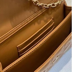 Borsa Dior My Dior con Maniglia 21 cm Caffè