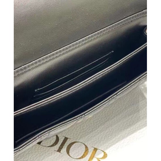 Replica Borsa Dior My Dior con Maniglia 21 cm Nera Imitazioni Falso Replica Borsa Dior My Dior con Maniglia 21 cm Nera Imitazioni Falso