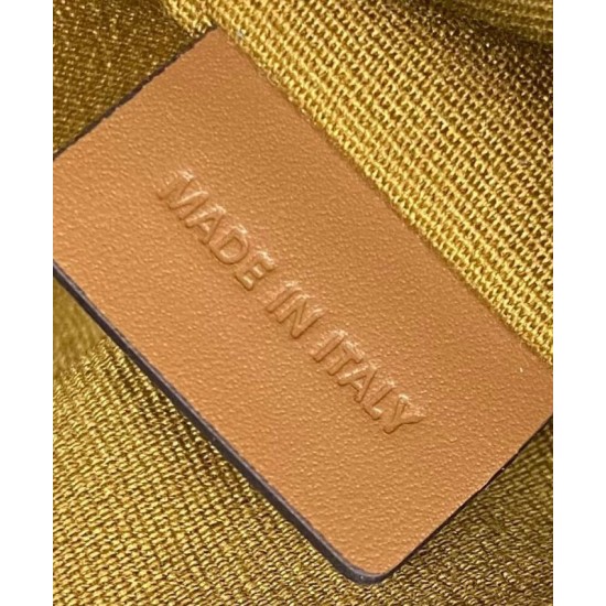 Borsa Celine Teen Celine Lulu replica Celine con stampa logo 120722 Caffè Imitazione Borsa Celine Teen Celine Lulu replica Celine con stampa logo 120722 Caffè Imitazione