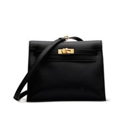 Borsa Hermès Kelly Danse 22 cm Replica Hermès Nera Imitazione
