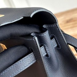 Borsa Hermès Kelly Danse 22 cm Replica Hermès Nera Imitazione