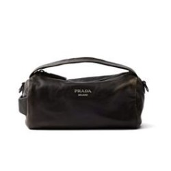 Borsa a tracolla Prada Nappa Replica 2VH188 Caffè scuro Imitazione Outlet