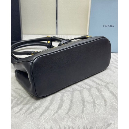 Replica Borsa Galleria media Prada 1BA457 Nero Imitazioni Falso