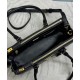 Replica Borsa Galleria media Prada 1BA457 Nero Imitazioni Falso