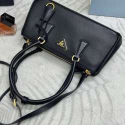 Borsa Galleria media Prada 1BA457 Nero