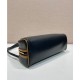 Replica Borsa a tracolla Prada Swing Smooth 1BC249 Nero Imitazione Replica Borsa a tracolla Prada Swing Smooth 1BC249 Nero Imitazione