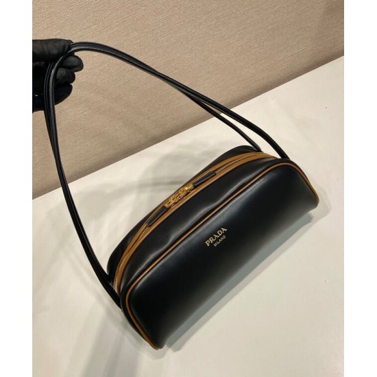 Replica Borsa a tracolla Prada Swing Smooth 1BC249 Nero Imitazione Replica Borsa a tracolla Prada Swing Smooth 1BC249 Nero Imitazione