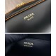 Replica Borsa a tracolla Prada Swing Smooth 1BC249 Nero Imitazione Replica Borsa a tracolla Prada Swing Smooth 1BC249 Nero Imitazione