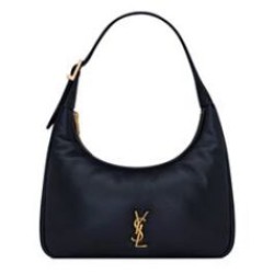 Borsa a hobo YSL Saint Laurent Calypso Mini Replica scollatura profonda nera