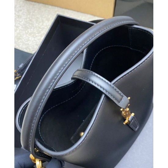 Replica Borsa a secchiello YSL Saint Laurent Le 37 Mini Shiny 765870 Nero Imitazioni Falso Replica Borsa a secchiello YSL Saint Laurent Le 37 Mini Shiny 765870 Nero Imitazioni Falso