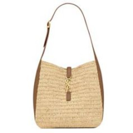 Replica Borsa piccola YSL Saint Laurent Le 5 A 7 Supple in rafia Caffè Imitazioni Falso Replica Borsa piccola YSL Saint Laurent Le 5 A 7 Supple in rafia Caffè Imitazioni Falso