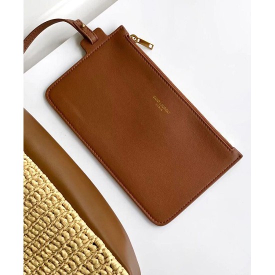 Replica Borsa piccola YSL Saint Laurent Le 5 A 7 Supple in rafia Caffè Imitazioni Falso Replica Borsa piccola YSL Saint Laurent Le 5 A 7 Supple in rafia Caffè Imitazioni Falso