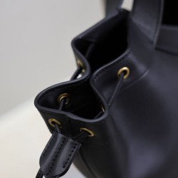 Borsa a hobo YSL Saint Laurent Y Grande 833160 Nero