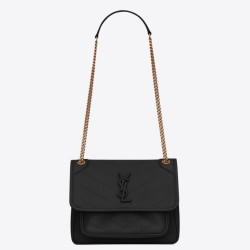 Borsa vintage YSL Saint Laurent Niki Baby replica nera