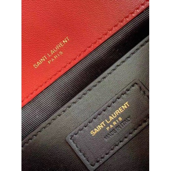 Borsa vintage YSL Saint Laurent Niki Baby Replica rossa stropicciata Imitazione Borsa vintage YSL Saint Laurent Niki Baby Replica rossa stropicciata Imitazione
