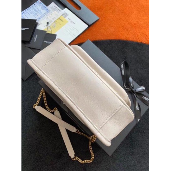 Replica Borsa vintage YSL Saint Laurent Niki Baby bianca Imitazioni Falso Replica Borsa vintage YSL Saint Laurent Niki Baby bianca Imitazioni Falso
