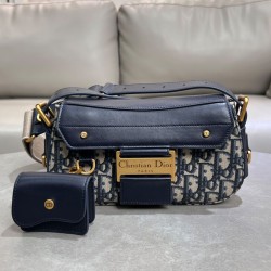 Borsa Dior Piccola Streetchic M3913 Blu scuro
