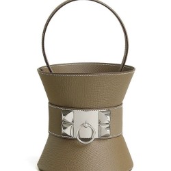 Borsa tote Hermès Mini Medor Grigia