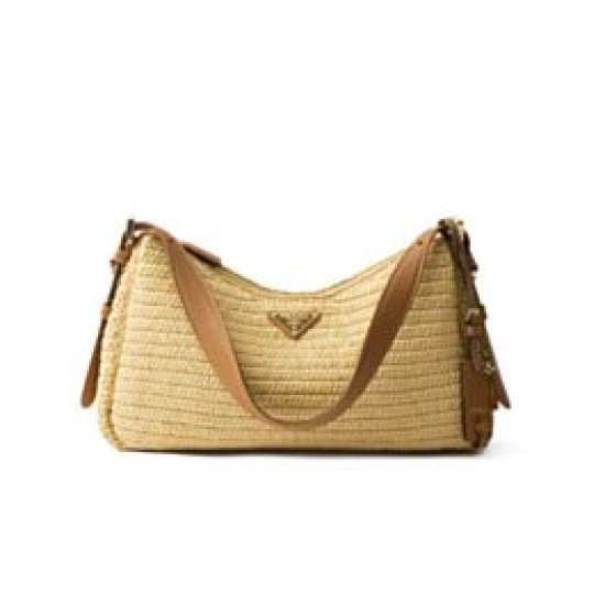 Replica Borsa grande all'uncinetto Prada Aimee Albicocca imitazione False Online Replica Borsa grande all'uncinetto Prada Aimee Albicocca imitazione False Online