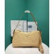 Replica Borsa grande all'uncinetto Prada Aimee Albicocca imitazione False Online Replica Borsa grande all'uncinetto Prada Aimee Albicocca imitazione False Online
