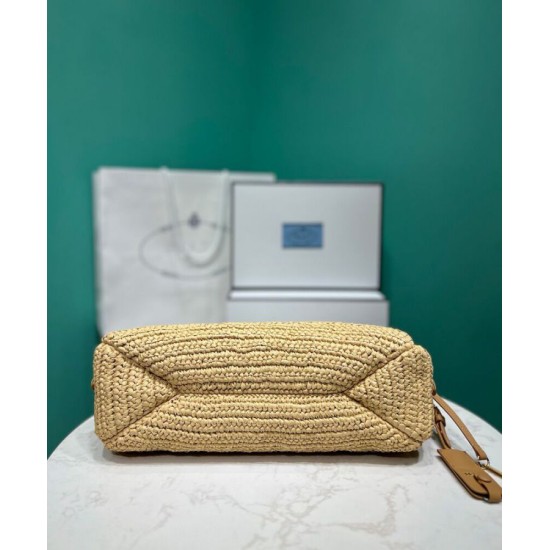 Replica Borsa grande all'uncinetto Prada Aimee Albicocca imitazione False Online Replica Borsa grande all'uncinetto Prada Aimee Albicocca imitazione False Online