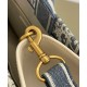 Replica Borsa media Christian Dior Book Tote blu