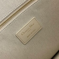 Borsa media Christian Dior Book Tote blu Borsa media Christian Dior Book Tote blu