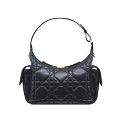 Borsa media Christian Dior D-Dream Nero