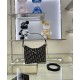 Replica Mini borsa Christian Dior 30 Montaigne Diorling con catena, blu scuro Replica Mini borsa Christian Dior 30 Montaigne Diorling con catena, blu scuro