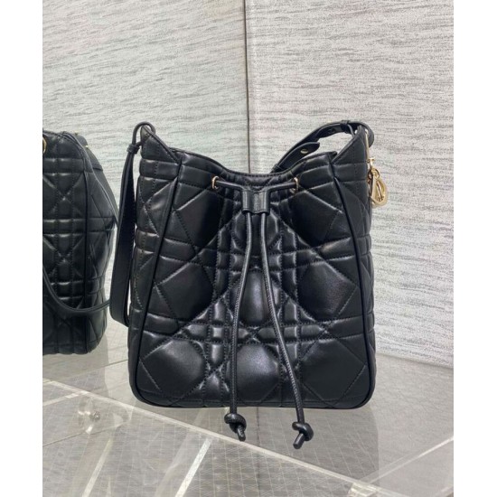 Replica Borsa Christian Dior D-Motion media nera Replica Borsa Christian Dior D-Motion media nera