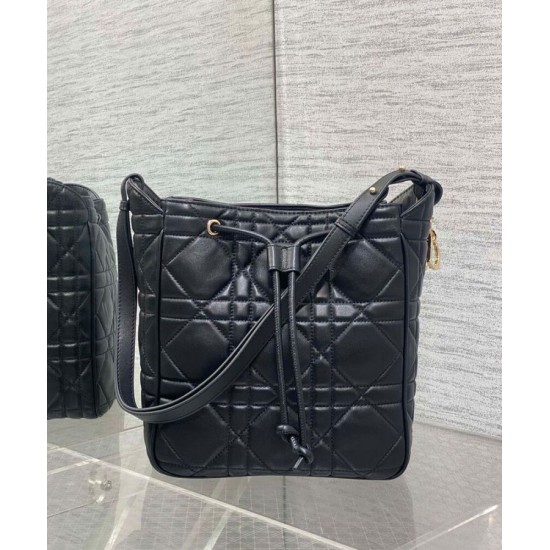 Replica Borsa Christian Dior D-Motion media nera Replica Borsa Christian Dior D-Motion media nera