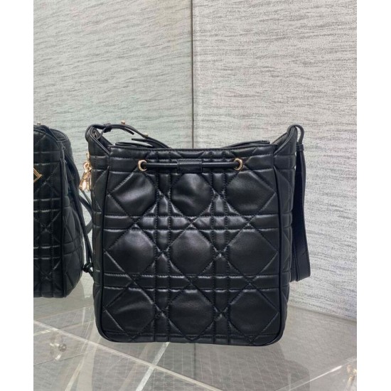 Replica Borsa Christian Dior D-Motion media nera Replica Borsa Christian Dior D-Motion media nera