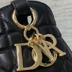Borsa Christian Dior D-Motion media nera Borsa Christian Dior D-Motion media nera