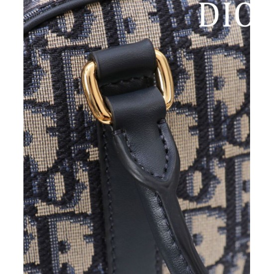 Replica Borsa Christian Dior D-Vibe East-West Nano, blu scuro Replica Borsa Christian Dior D-Vibe East-West Nano, blu scuro