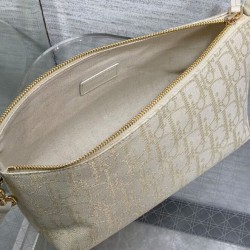Borsa Dior Travel Nomad media Crema