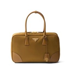 Borsa Prada Re-Edition 1980 grande in Saffiano Re-Nylon, caffè