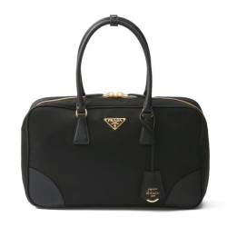 Borsa Prada Re-Edition 1980 grande in Saffiano Re-Nylon, nera