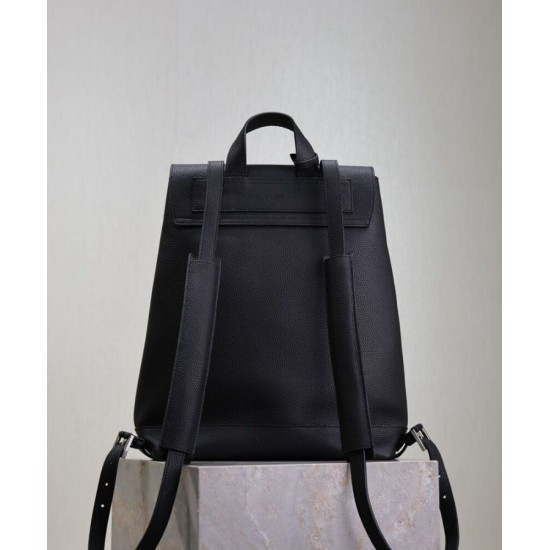 Replica Zaino YSL Saint Laurent Sac De Jour in pelle martellata, nero Replica Zaino YSL Saint Laurent Sac De Jour in pelle martellata, nero