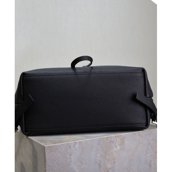 Replica Zaino YSL Saint Laurent Sac De Jour in pelle martellata, nero Replica Zaino YSL Saint Laurent Sac De Jour in pelle martellata, nero