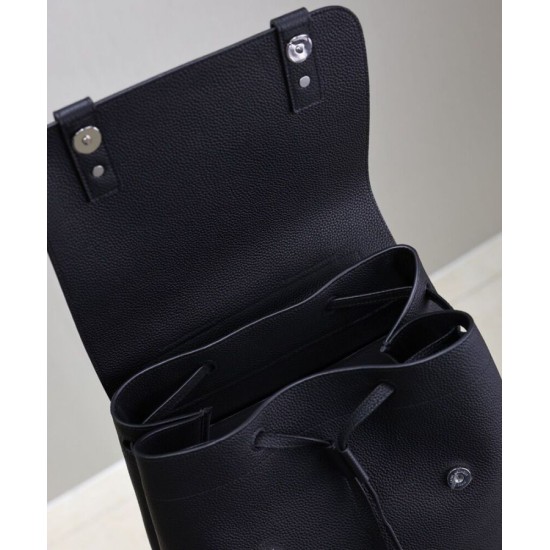 Replica Zaino YSL Saint Laurent Sac De Jour in pelle martellata, nero Replica Zaino YSL Saint Laurent Sac De Jour in pelle martellata, nero