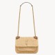 Replica Mini borsa Saint Laurent Niki in rafia naturale Replica Mini borsa Saint Laurent Niki in rafia naturale
