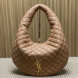 Borsa hobo Icare YSL Saint Laurent in nappa rosa