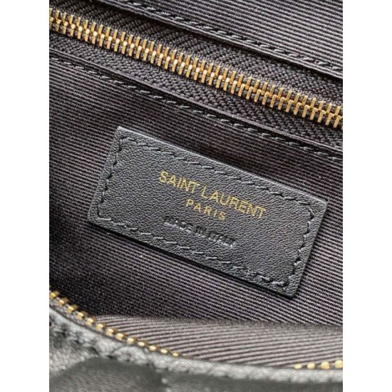 Replica Borsa hobo Icare YSL Saint Laurent in nappa beige Imitazioni Falso