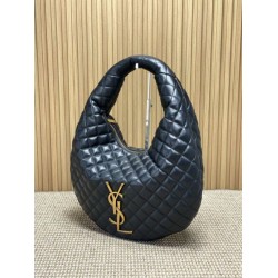 Borsa hobo Icare YSL Saint Laurent in nappa nera